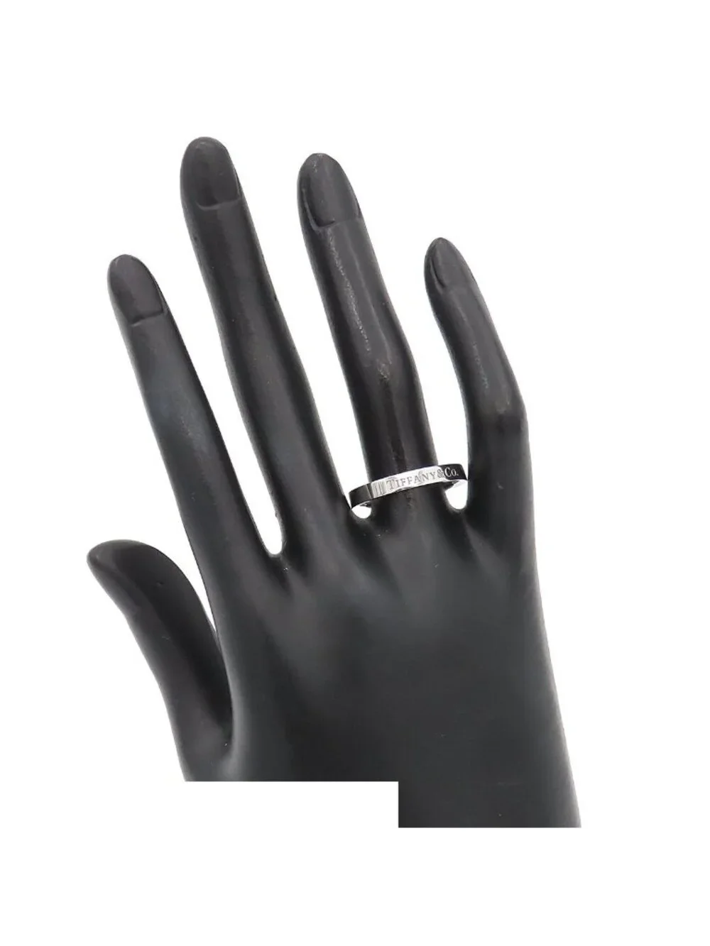 Tiffany & Co Flat Band Ring Platinum